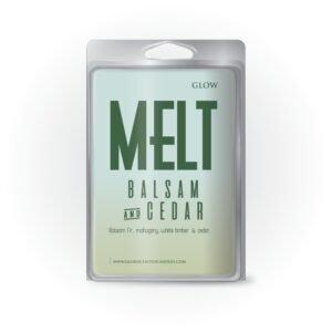 Balsam and Cedar<br> Large Wax Melts 6 cubes