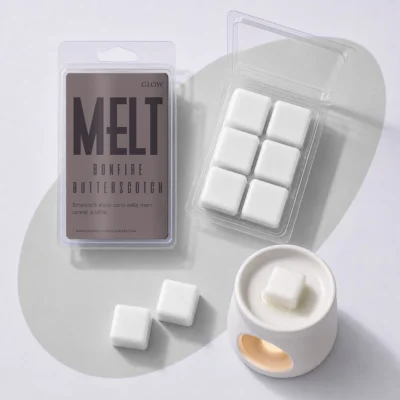 Bonfire Butterscotch <br> Large Wax Melts 6 cubes