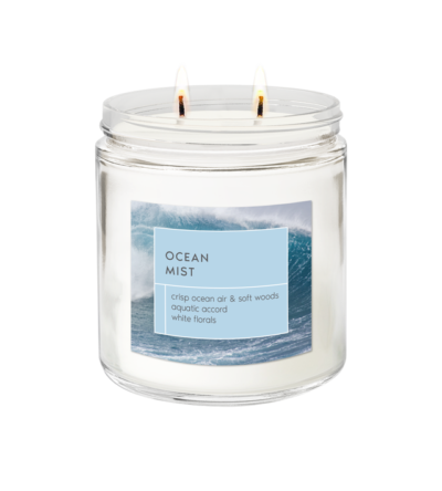 Ocean Mist <br> Signature 2-wick Candle