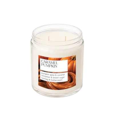 Caramel Pumpkin<br> Signature 2-wick Candle