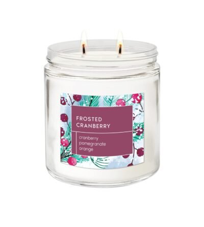 Frosted Cranberry Signature 2-wick Candle