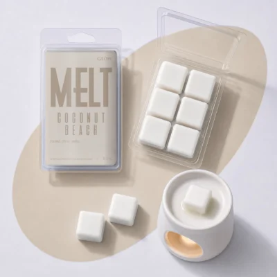 Coconut Beach <br> Large Wax Melts 6 cubes