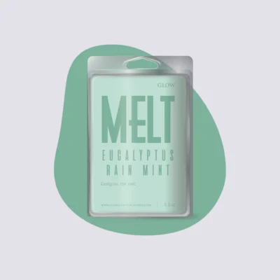 Eucalyptus Rain Mint <br> Large Wax Melts 6 cubes