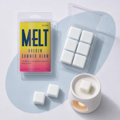 Golden Summer Glow Large Wax Melts 6 cubes