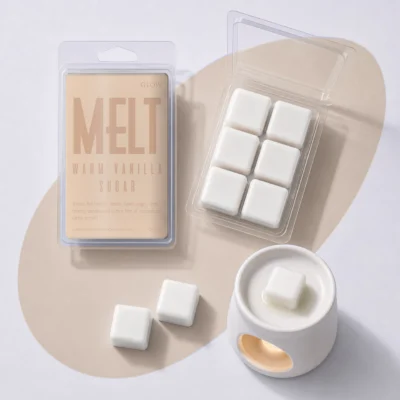 Warm Vanilla Sugar <br> Large Wax Melts 6 cubes