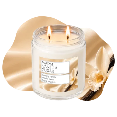 Warm Vanilla Sugar Signature 2-wick Candle