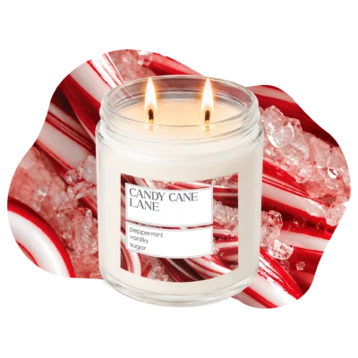 Candy Cane Lane <br> Signature 2-wick Candle