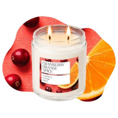 Cranberry Orange Spice <br> Signature 2-wick Candle