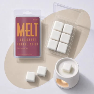 Cranberry Orange Spice  <br> Large Wax Melts 6 cubes