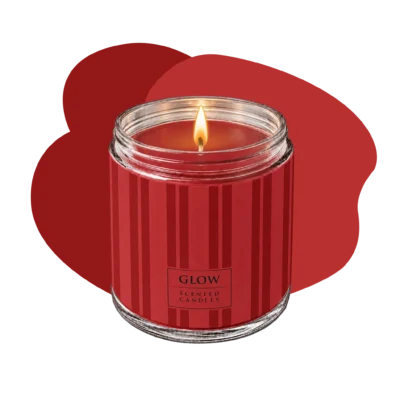 Winter Candy Apple Classic Candle