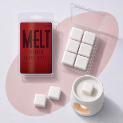 Winter Candy Apple  <br> Large Wax Melts 6 cubes